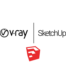 картинка V-Ray Next for SketchUp Workstation Annual License (12 месяцев), коммерческий, английский от компании CAD.kz